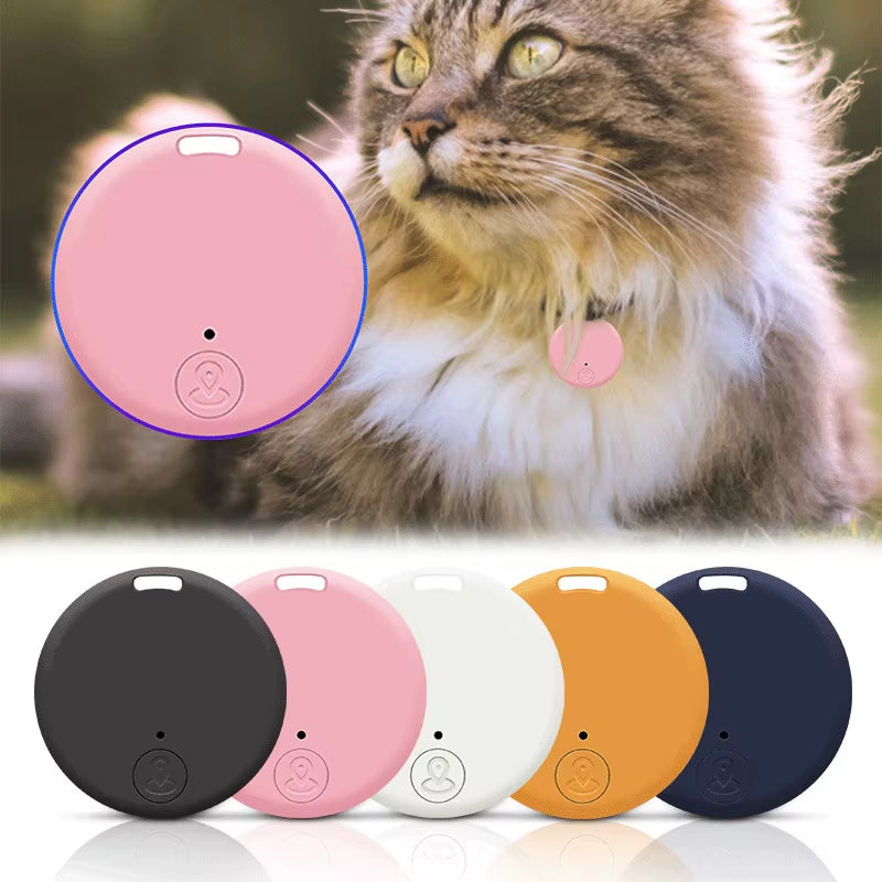 Mini GPS Bluetooth 5.0 Tracker for Pets and Valuables - Anti-Lost Smart Locator Device